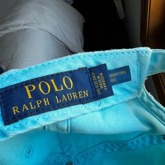 Ralph Lauren Sky Blue Hat - Picture 4 of 4